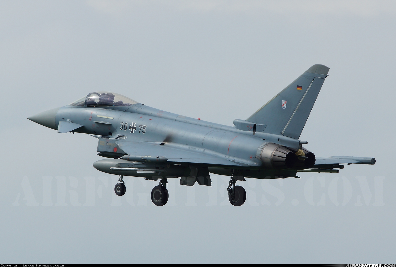 Germany - Air Force Eurofighter EF-2000 Typhoon S 30+75 at Leeuwarden (LWR / EHLW), Netherlands