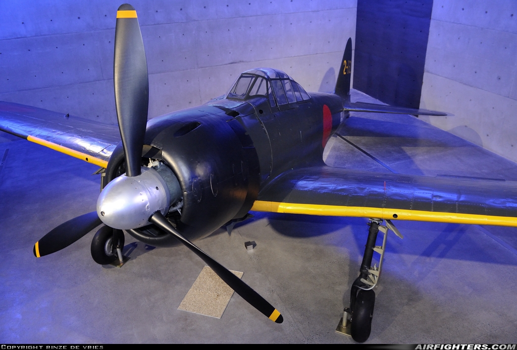 Japan - Navy Mitsubishi A6M3 Zero 3844 at Auckland - Auckland War Memorial Museum, New Zealand
