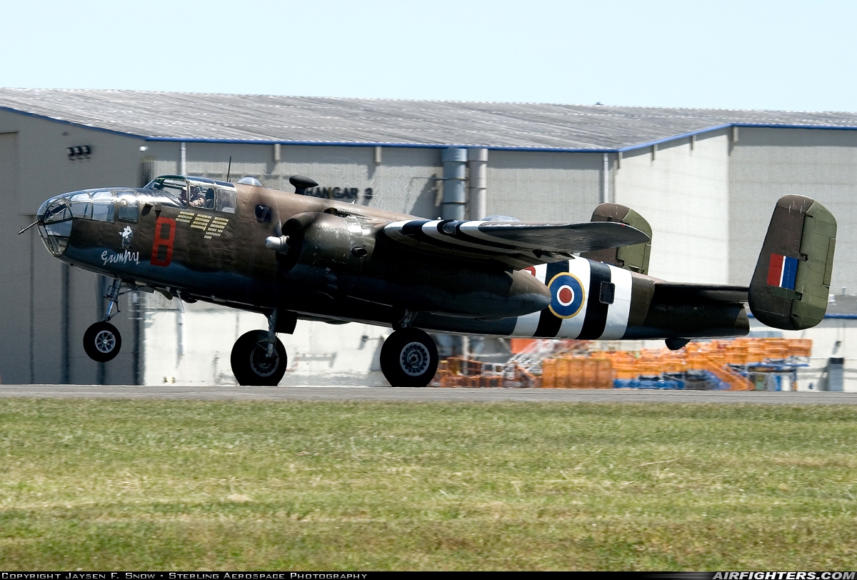 Private - Historic Flight Foundation North American B-25D Mitchell N88972 at Everett - Snohomish County / Paine Field (PAE / KPAE), USA