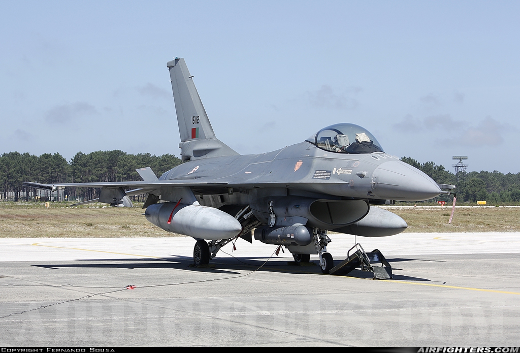 Portugal - Air Force General Dynamics F-16A Fighting Falcon 15112 at Monte Real (BA5) (LPMR), Portugal