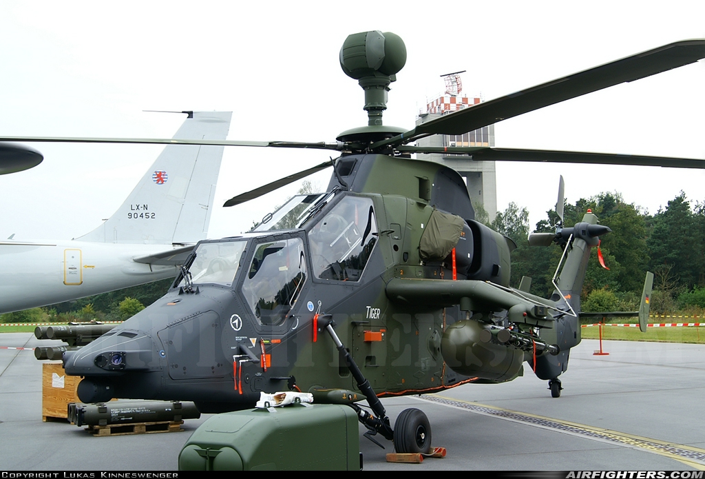 Germany - Army Eurocopter EC-665 Tiger UHT 98+12 at Ingolstadt - Manching (ETSI), Germany