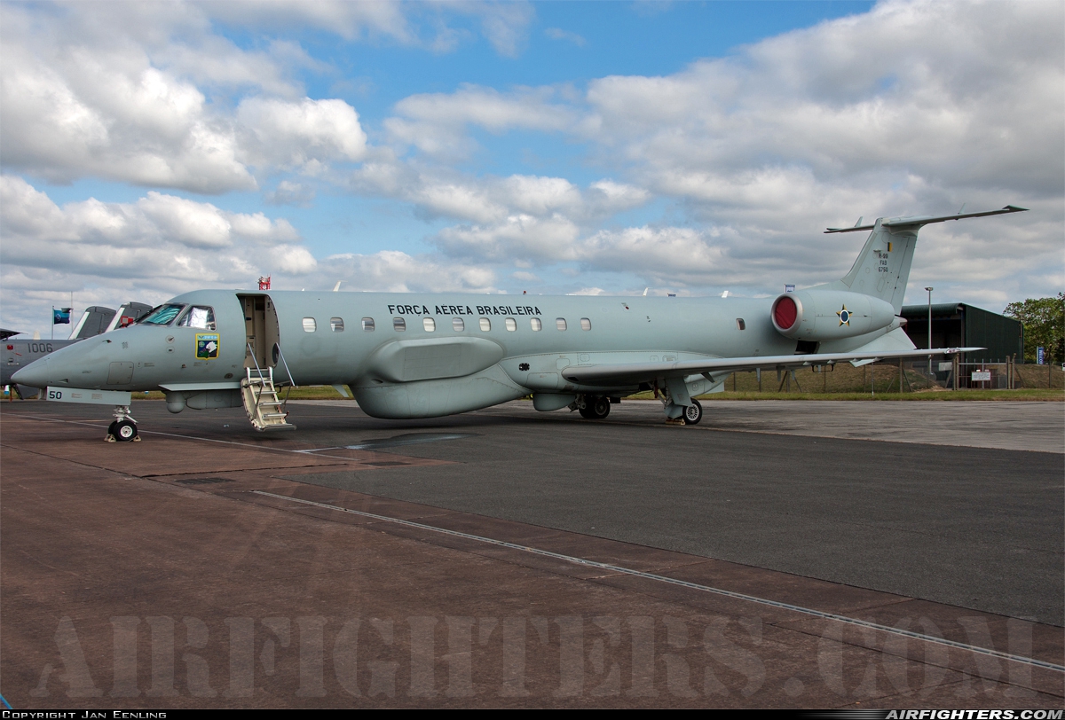 Brazil - Air Force Embraer EMB-145RS (R-99B) 6750 at Fairford (FFD / EGVA), UK