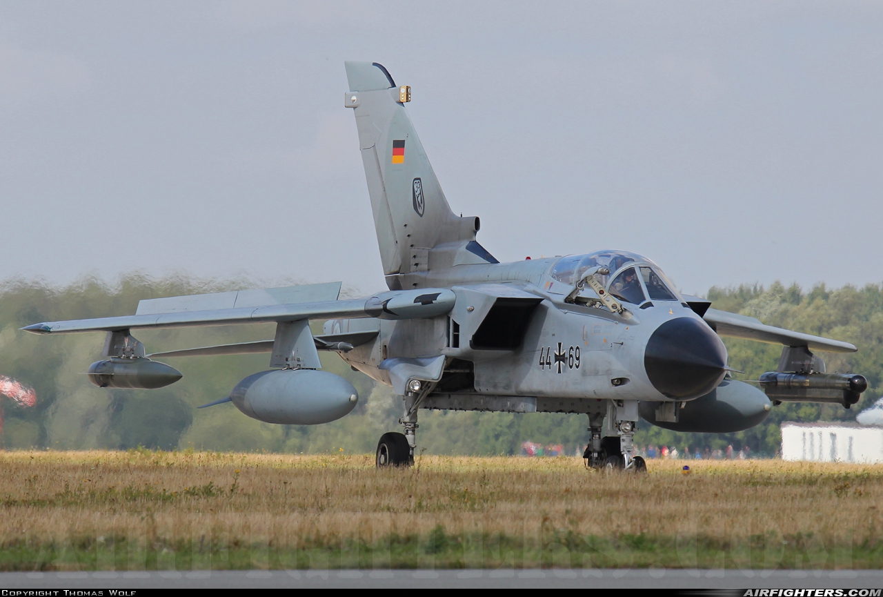 Germany - Air Force Panavia Tornado IDS 44+69 at Rostock - Laage (RLG / ETNL), Germany