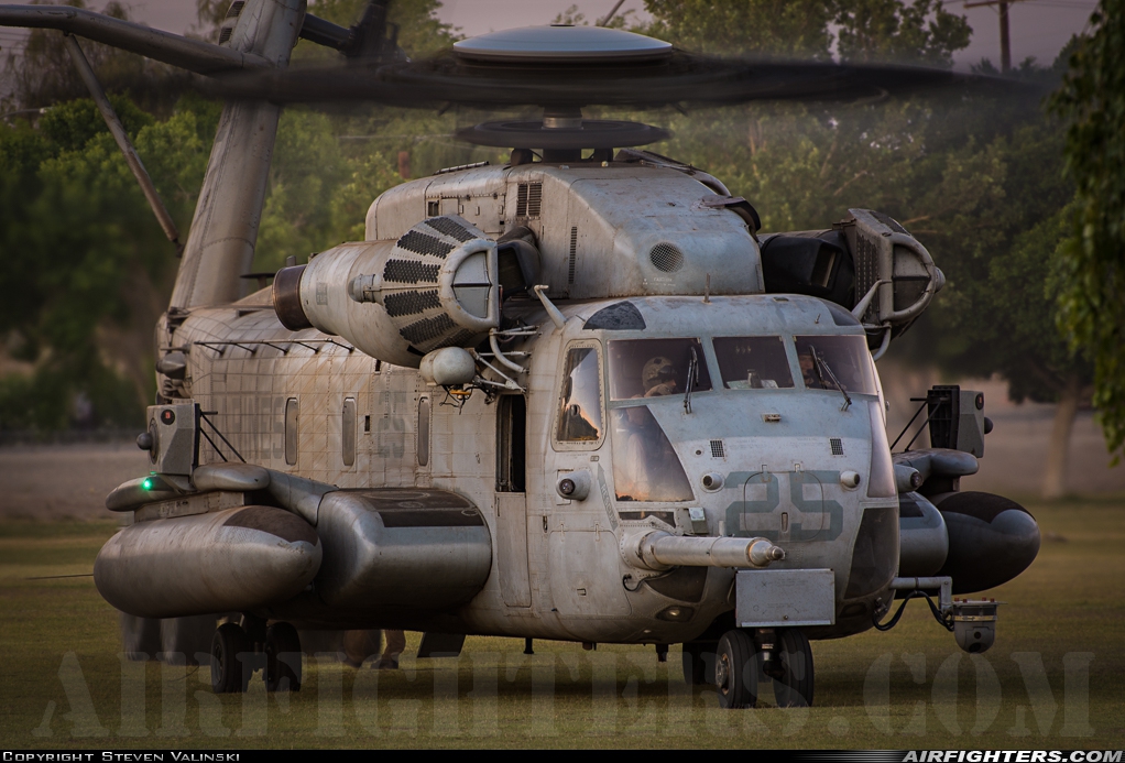 USA - Marines Sikorsky CH-53E Super Stallion (S-65E) 163076 at Off-Airport - Kiwanis Park, USA