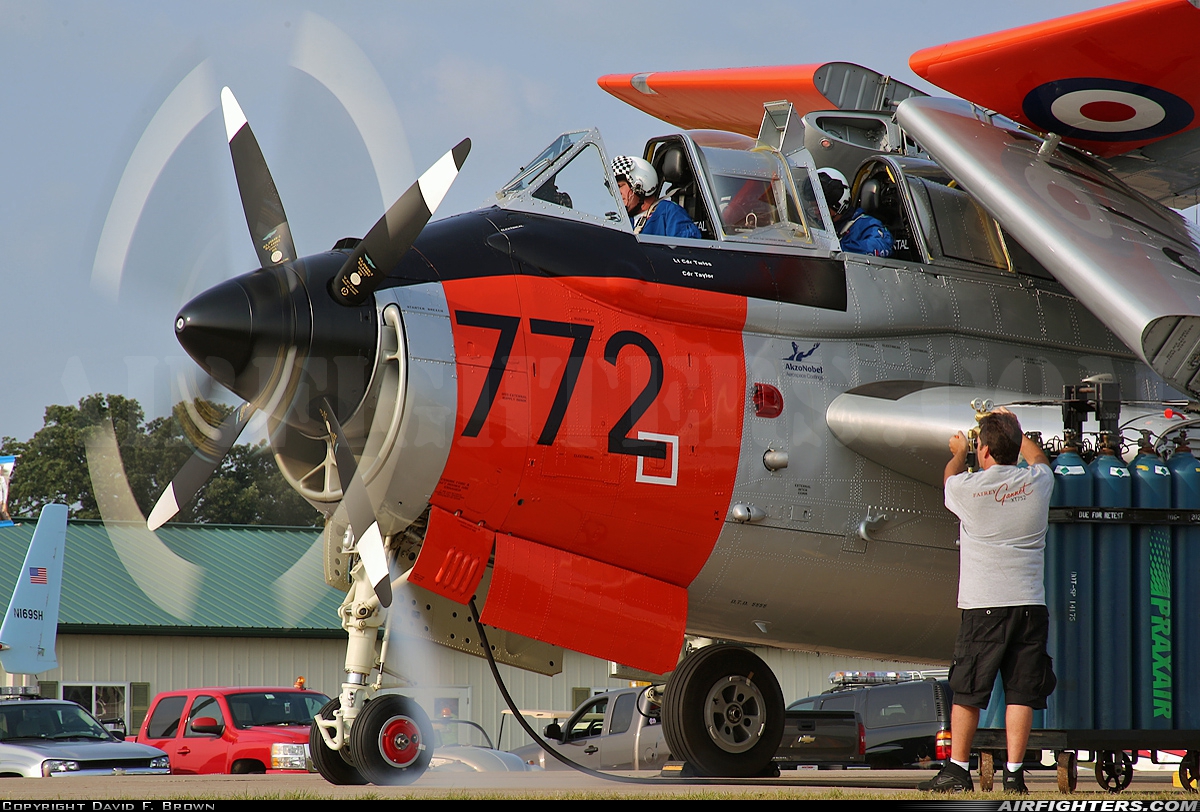 Private Fairey Gannet T5 N752XT at Oshkosh - Wittman Regional (OSH / KOSH), USA