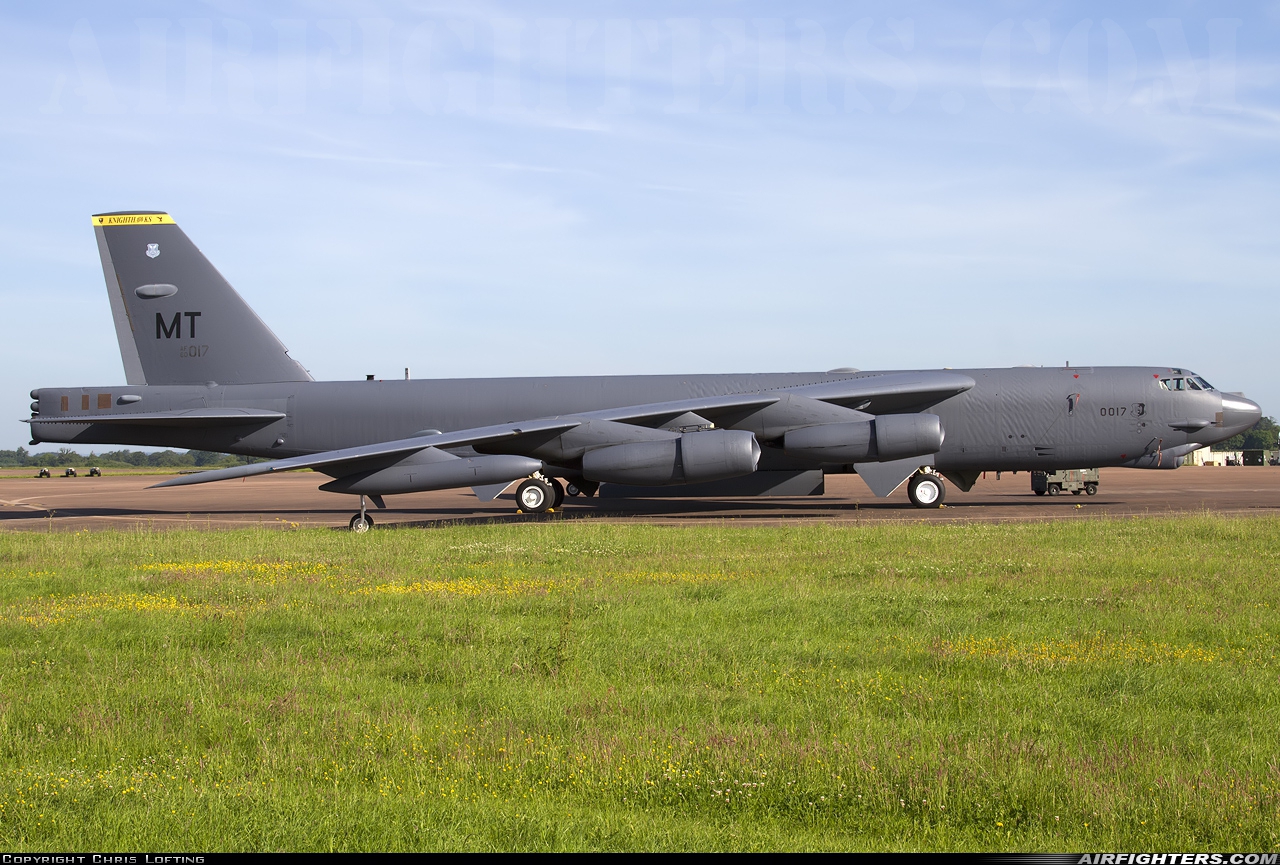 USA - Air Force Boeing B-52H Stratofortress 60-0017 at Fairford (FFD / EGVA), UK