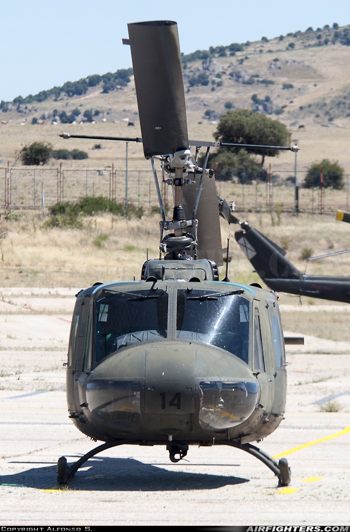 Spain - Army Bell UH-1H Iroquois (205) HU.10-34 at Colmenar Viejo (LECV), Spain