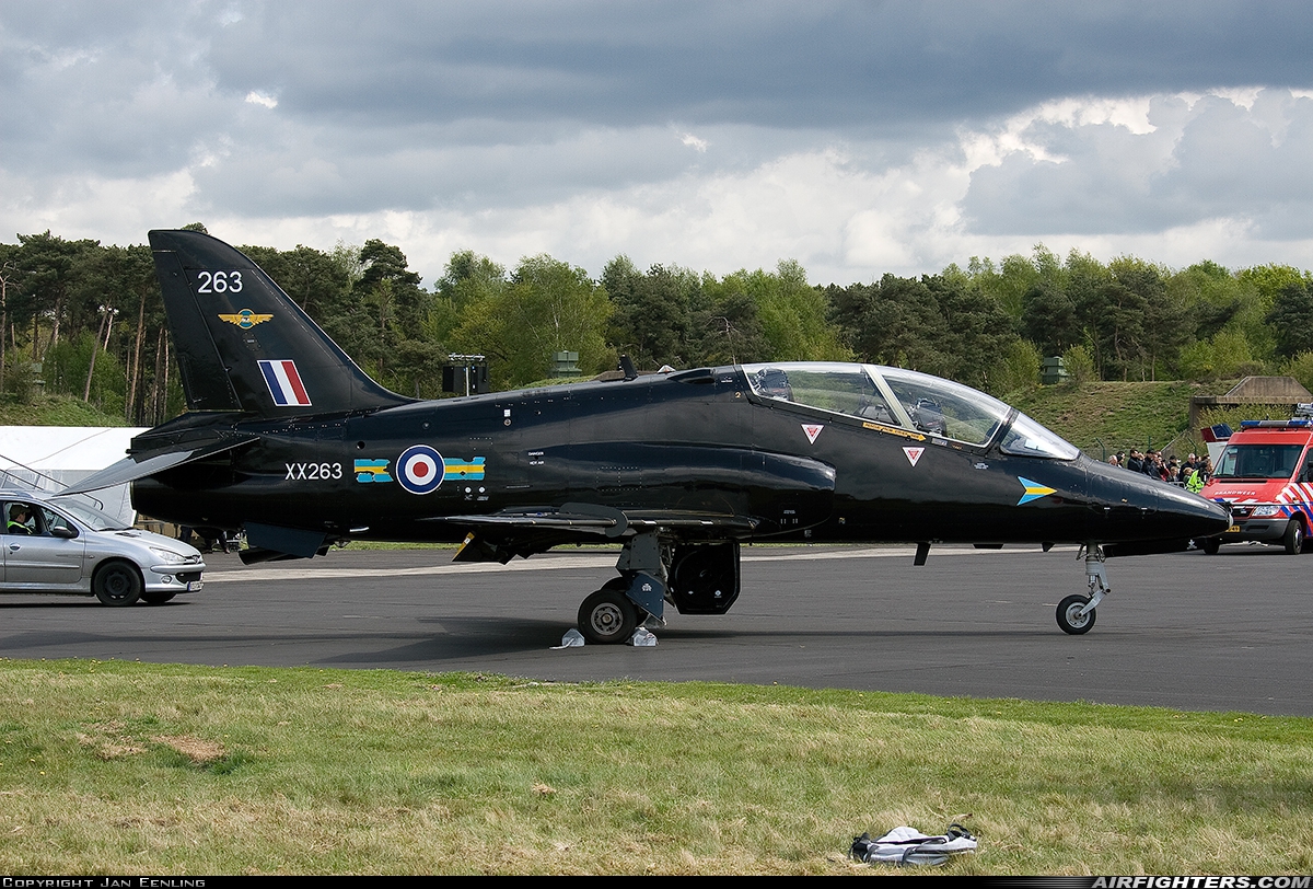 UK - Air Force British Aerospace Hawk T.1A XX263 at Weeze (NRN / EDLV), Germany