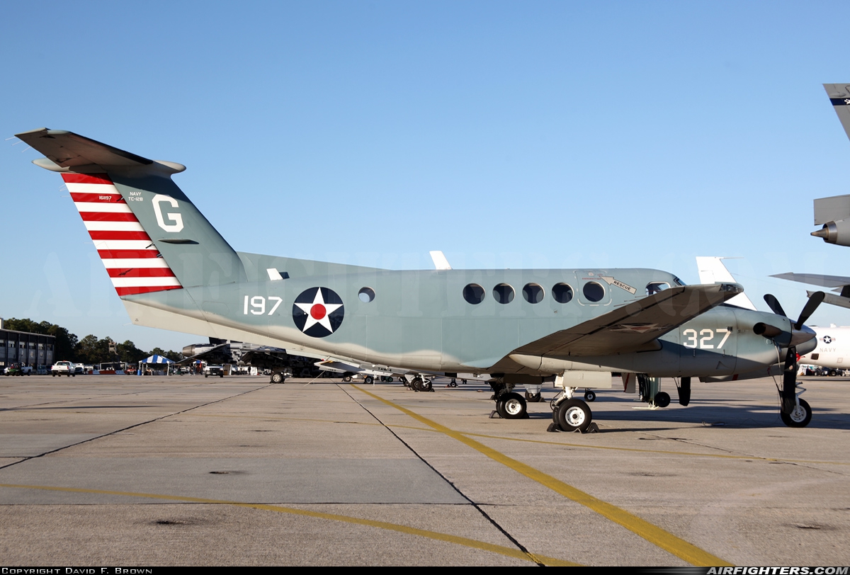 USA - Navy Beech TC-12B Huron (Super King Air B200) 161197 at Pensacola - NAS / Forrest Sherman Field (NPA / KNPA), USA