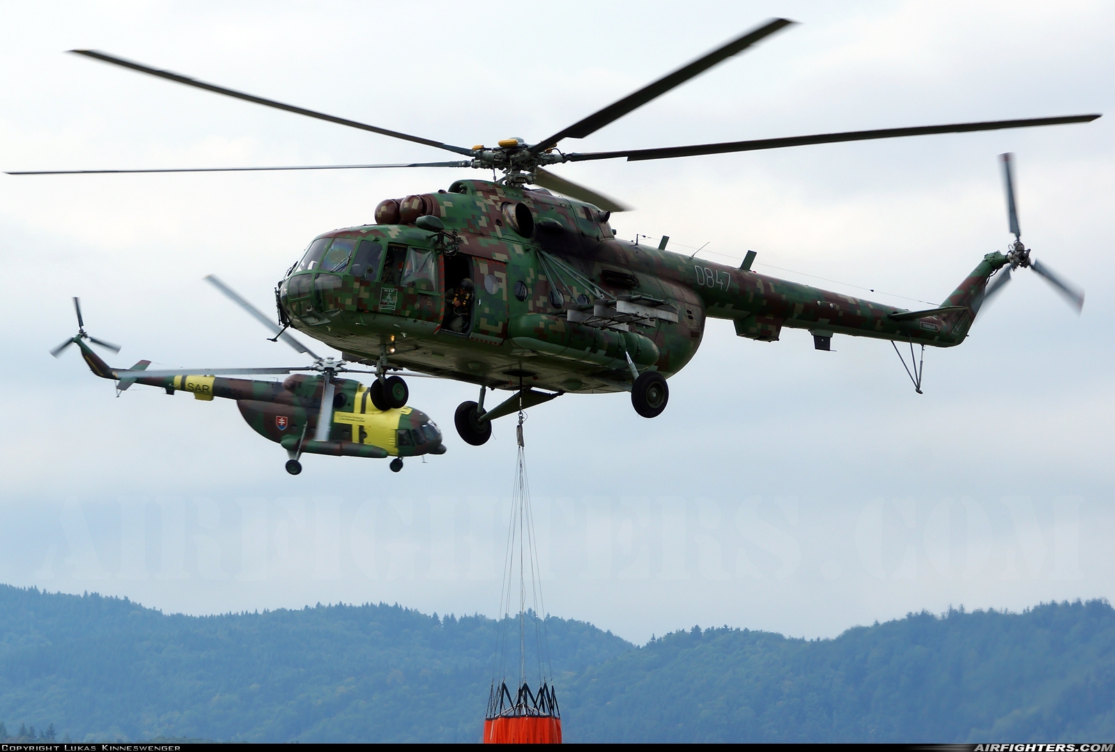 Slovakia - Air Force Mil Mi-17 0847 at Sliac (LZSL), Slovakia