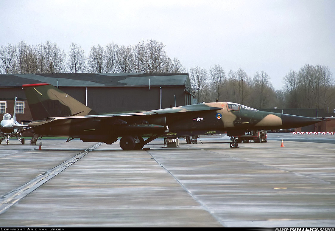 USA - Air Force General Dynamics F-111E Aardvark 68-0048 at Leeuwarden (LWR / EHLW), Netherlands