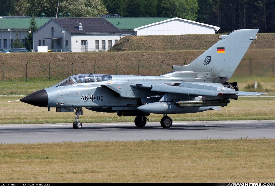 Germany - Air Force Panavia Tornado IDS 46+02 at Rostock - Laage (RLG / ETNL), Germany