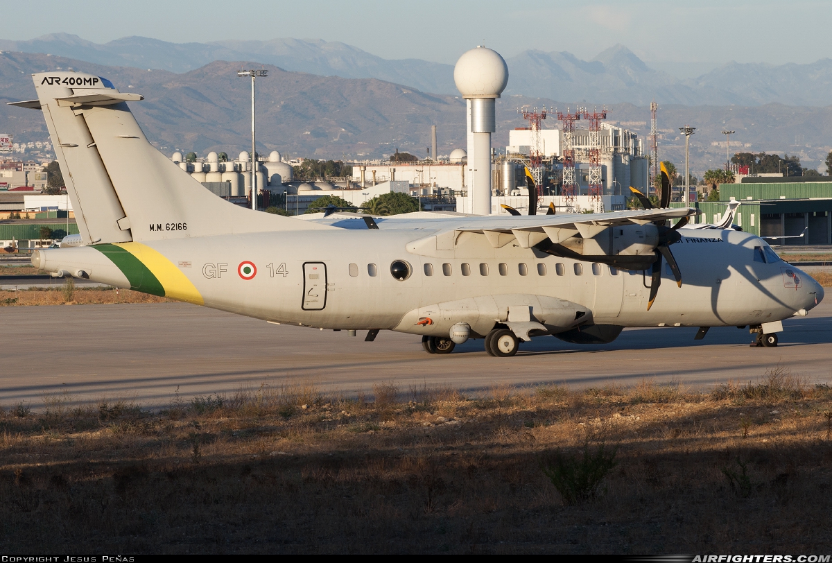 Italy - Guardia di Finanza ATR ATR-42-400MP Surveyor MM62166 at Malaga (AGP / LEMG), Spain