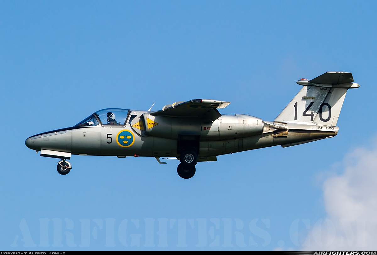 Private - Swedish Air Force Historic Flight Saab Sk60A (105) SE-DXG at Leeuwarden (LWR / EHLW), Netherlands