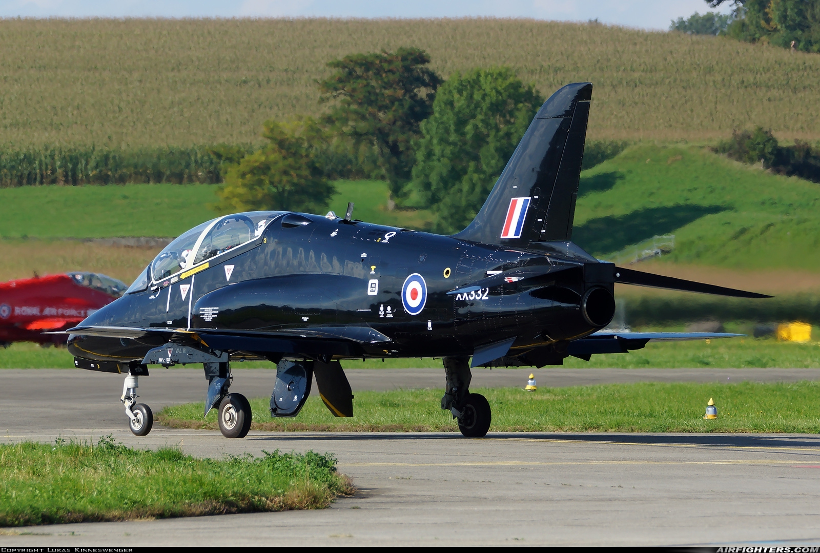 UK - Air Force British Aerospace Hawk T.1A XX332 at Payerne (LSMP), Switzerland