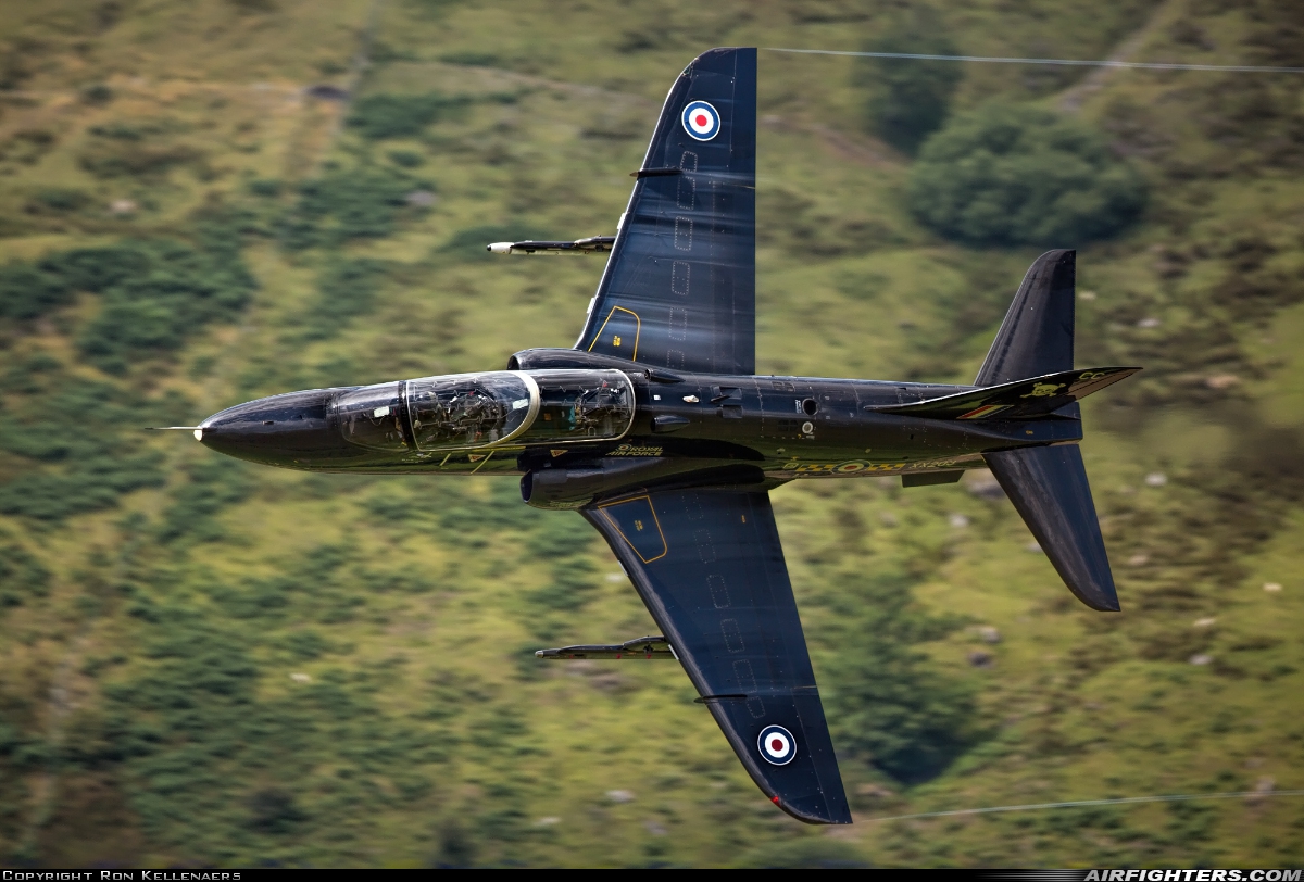 UK - Air Force British Aerospace Hawk T.1A XX203 at Off-Airport - Machynlleth Loop Area, UK