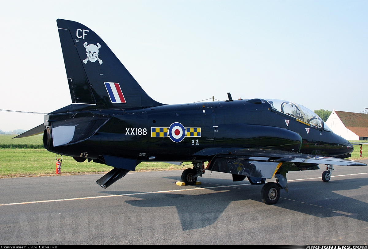 UK - Air Force British Aerospace Hawk T.1A XX188 at Koksijde (EBFN), Belgium