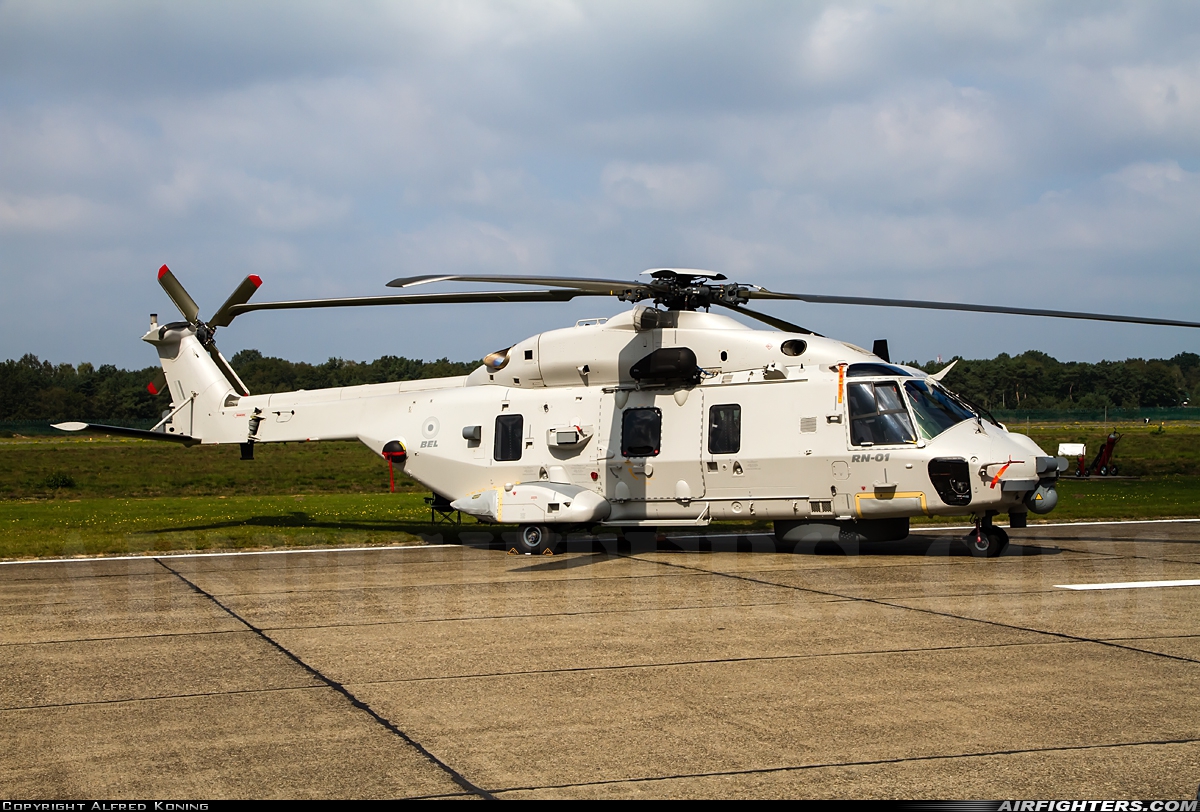 Belgium - Navy NHI NH-90NFH RN01 at Kleine Brogel (EBBL), Belgium