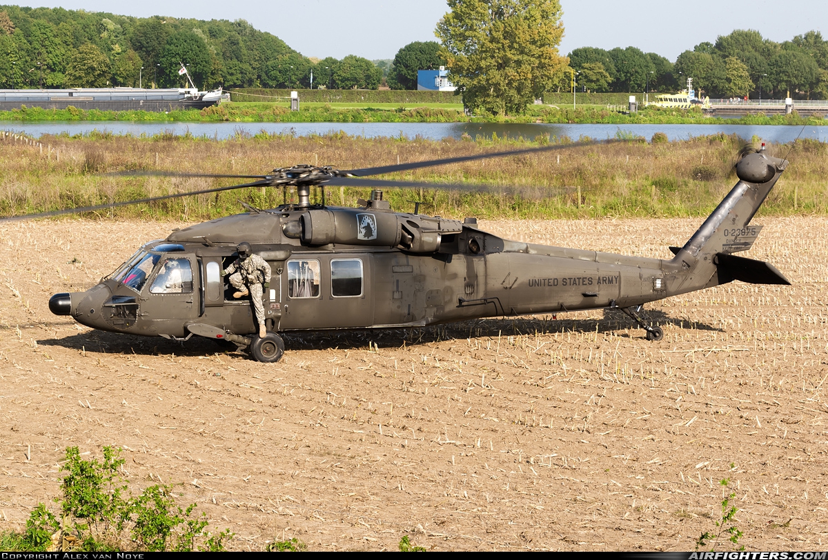 USA - Army Sikorsky UH-60A(C) Black Hawk (S-70A) 83-23875 at Off-Airport - Grave, Netherlands