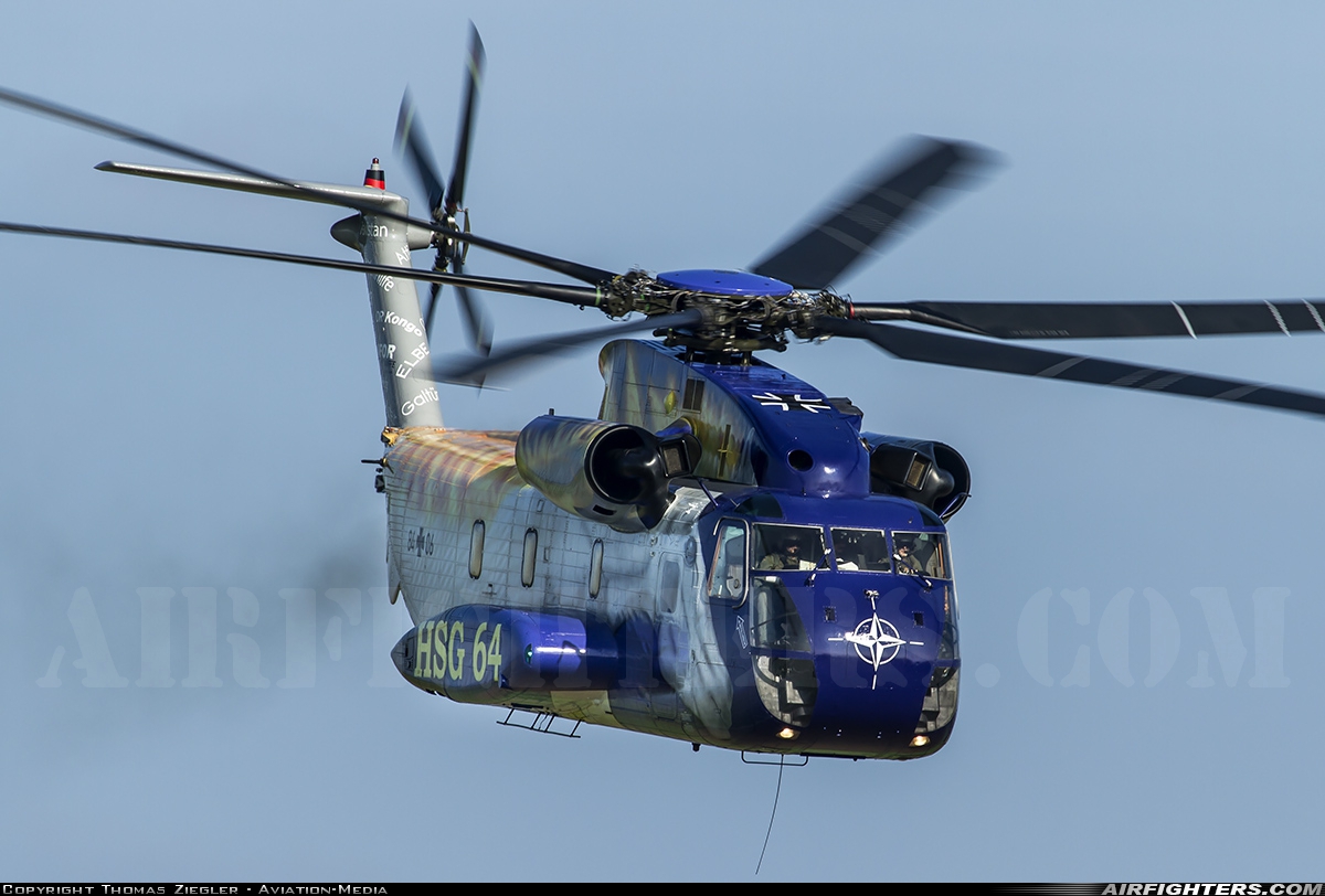 Germany - Air Force Sikorsky CH-53G (S-65) 84+06 at Erding (ETSE), Germany