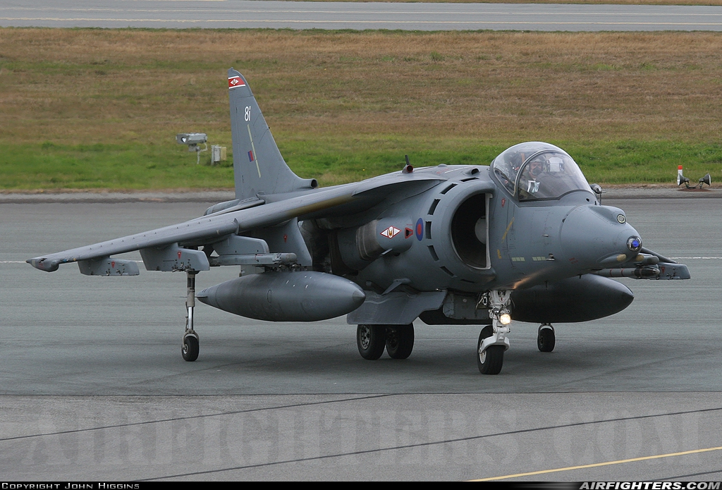 UK - Air Force British Aerospace Harrier GR.9 ZG510 at Valley (EGOV), UK