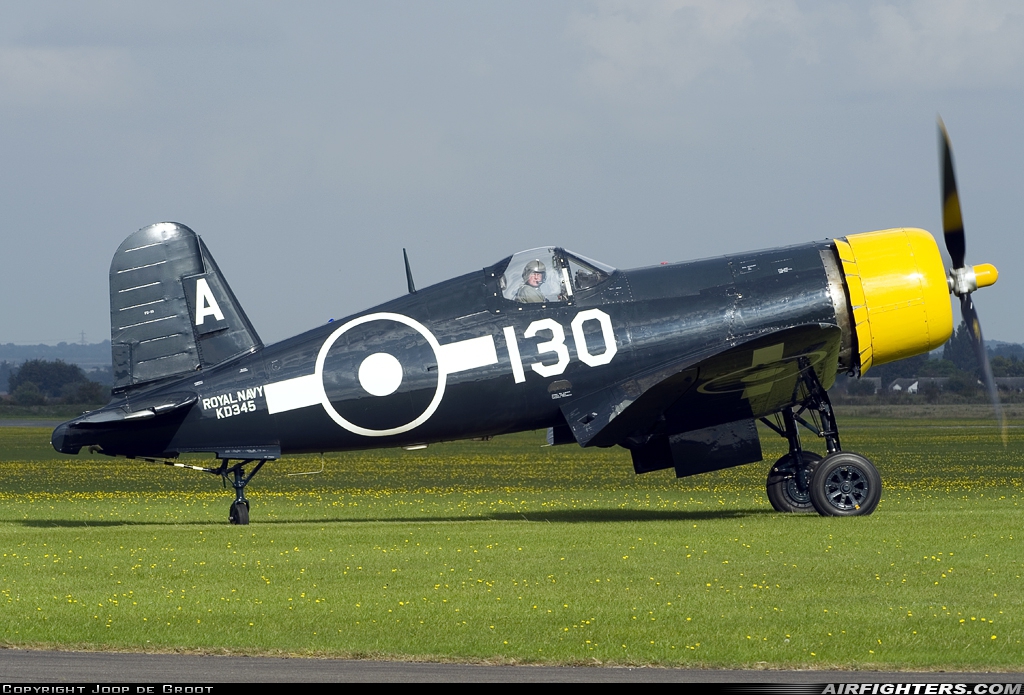 Private - The Fighter Collection Goodyear FG-1D Corsair G-FGID at Duxford (EGSU), UK