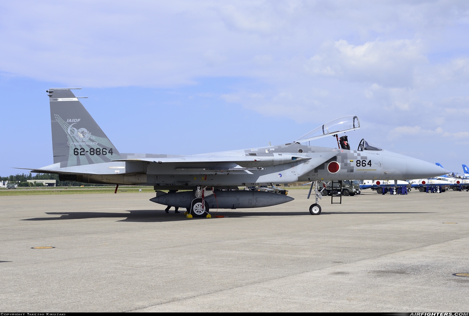 Japan - Air Force McDonnell Douglas F-15J Eagle 62-8864 at Komatsu (RJNK), Japan