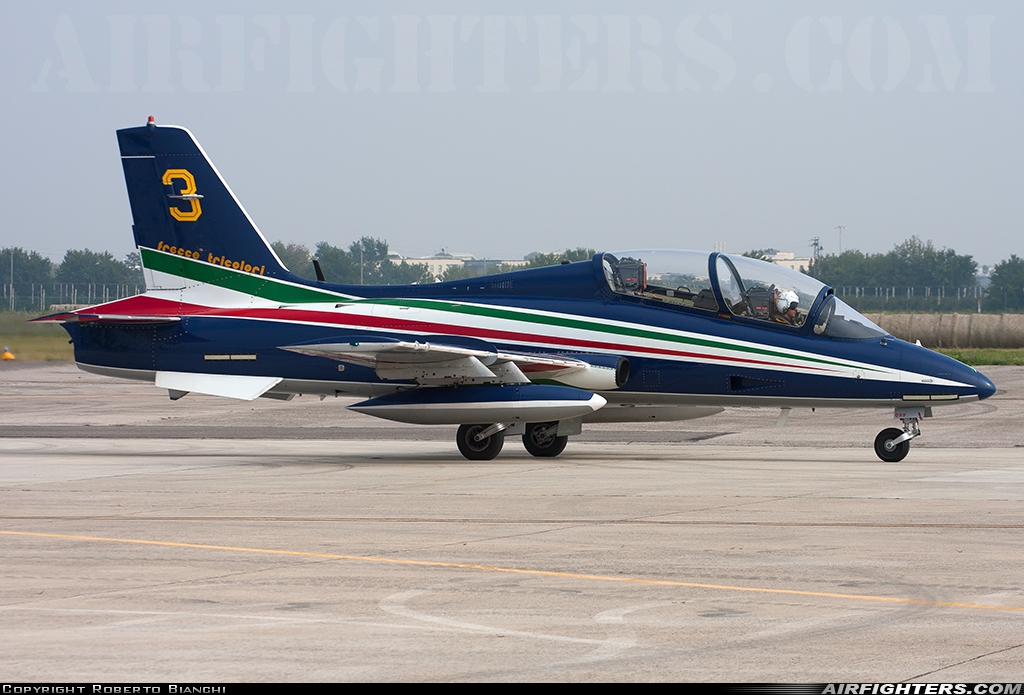 Italy - Air Force Aermacchi MB-339PAN MM55059 at Verona - Villafranca (Valerio Catullo) (VRN / LIPX), Italy