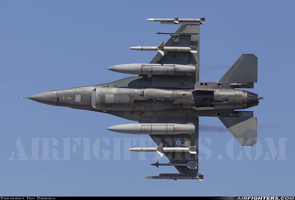 Greece - Air Force General Dynamics F-16C Fighting Falcon 504 at Off-Airport - Chania, Greece