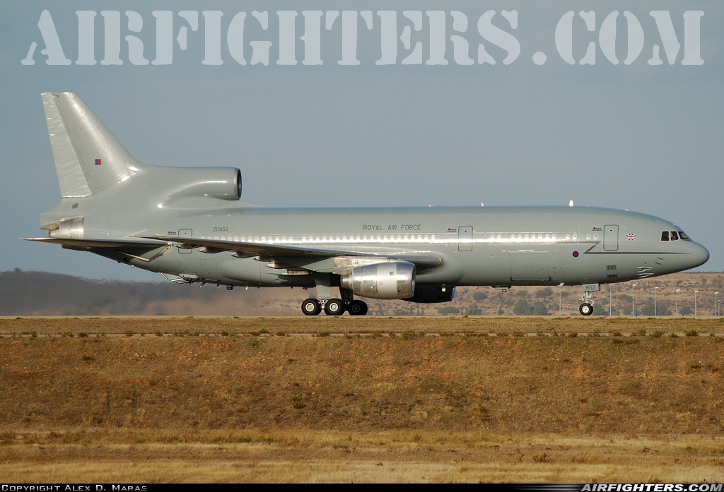 UK - Air Force Lockheed L-1011-385-3 TriStar KC1 (500) ZD952 at Athens - Eleftherios Venizelos (Spata) (ATH / LGAV), Greece