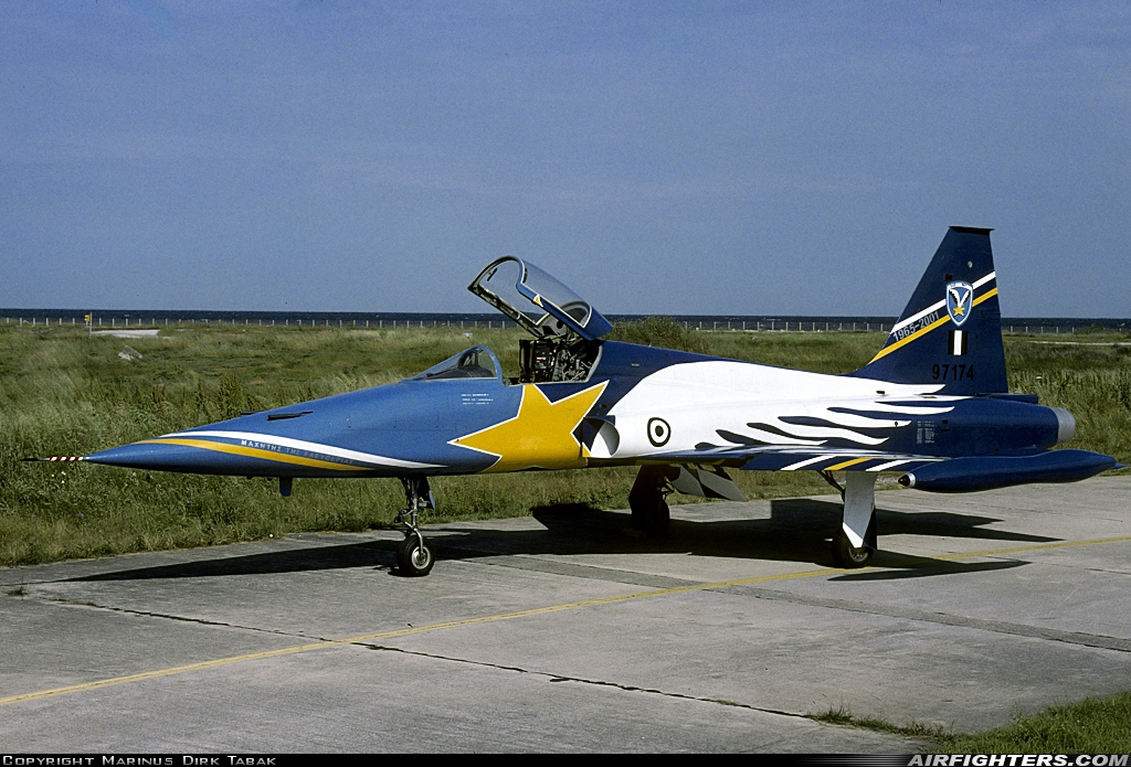 Greece - Air Force Northrop F-5A Freedom Fighter 97174 at Thessaloniki - Makedonia (Mikra) (SKG / LGTS), Greece