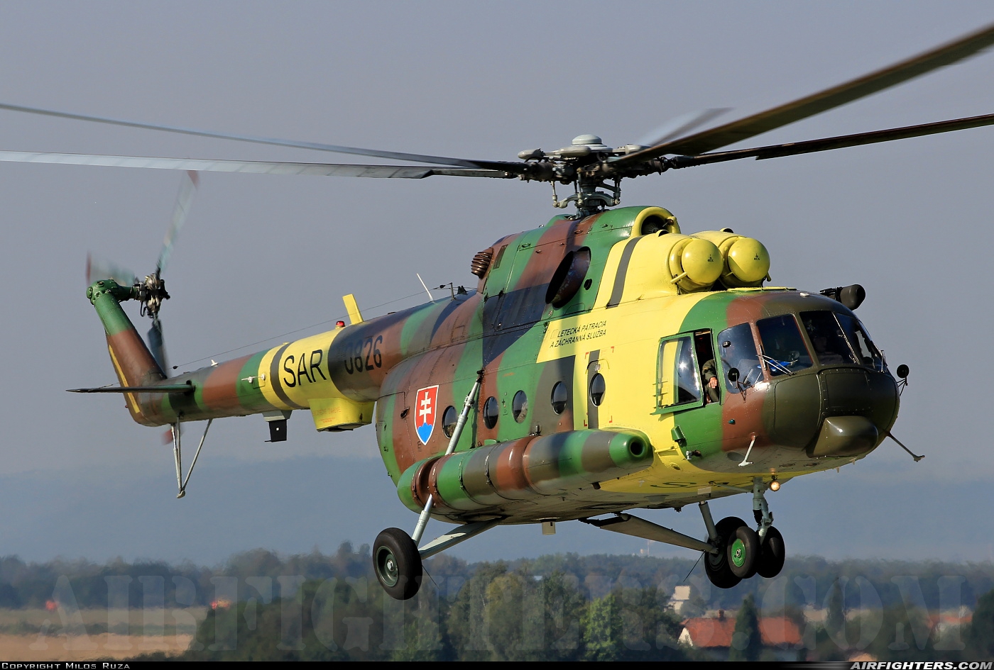 Slovakia - Air Force Mil Mi-17 0826 at Ostrava - Mosnov (OSR / LKMT), Czech Republic