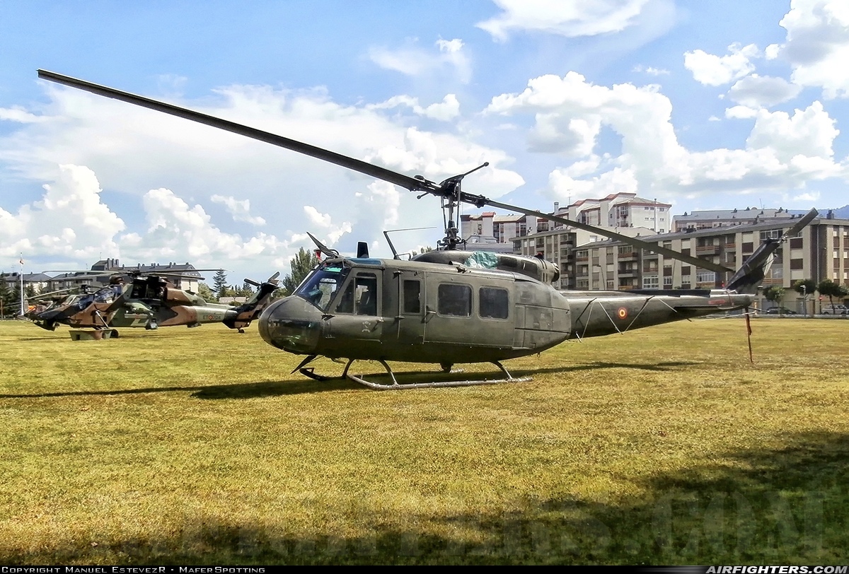 Spain - Air Force Bell UH-1H Iroquois (205) HU.10-41 at Jaca (LECI), Spain