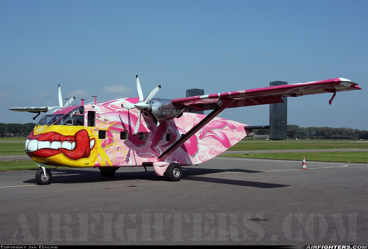 Private - Pink Aviation Short SC-7 Skyvan 3M OE-FDN at Deventer - Teuge (EHTE), Netherlands