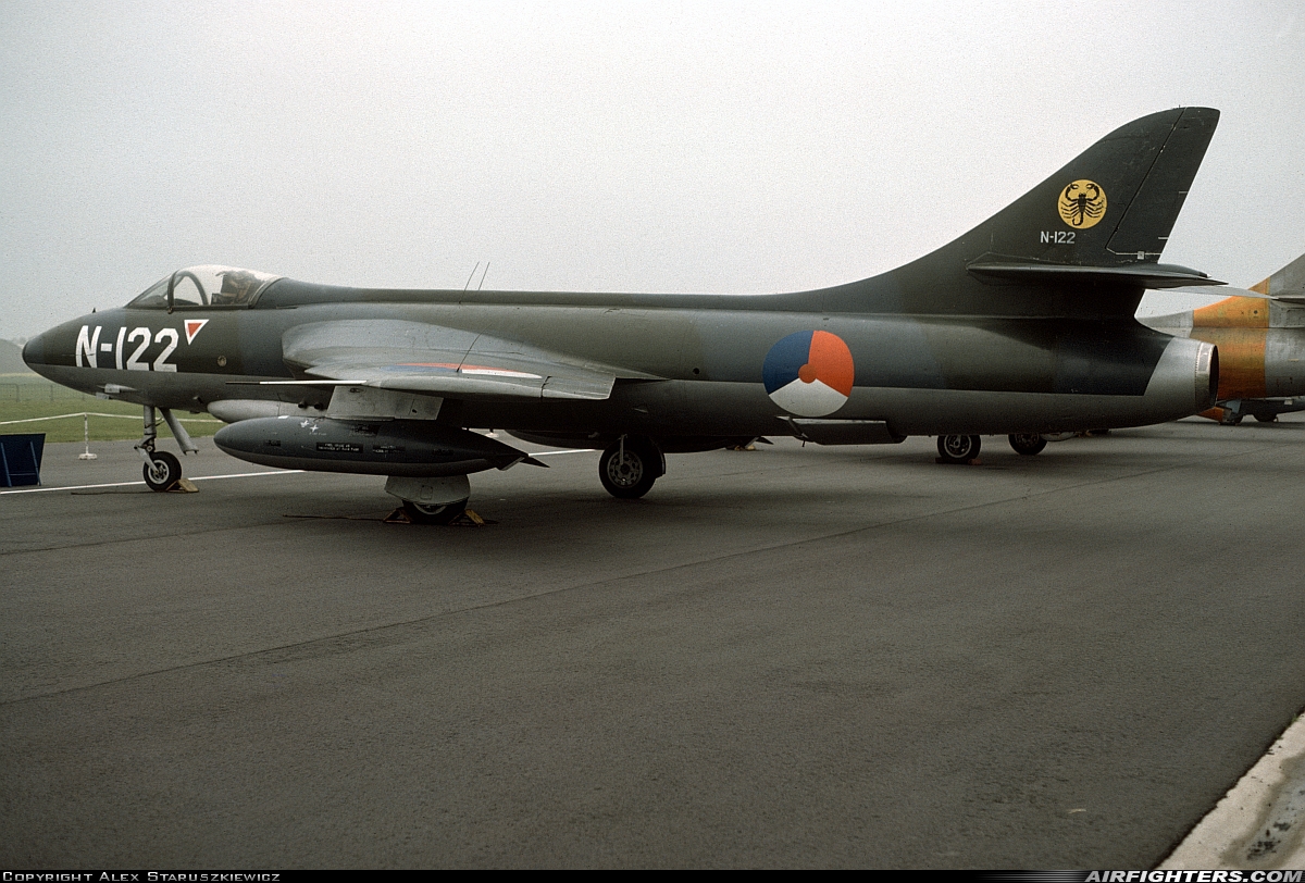 Netherlands - Air Force Hawker Hunter F4 N-122 at Breda - Gilze-Rijen (GLZ / EHGR), Netherlands