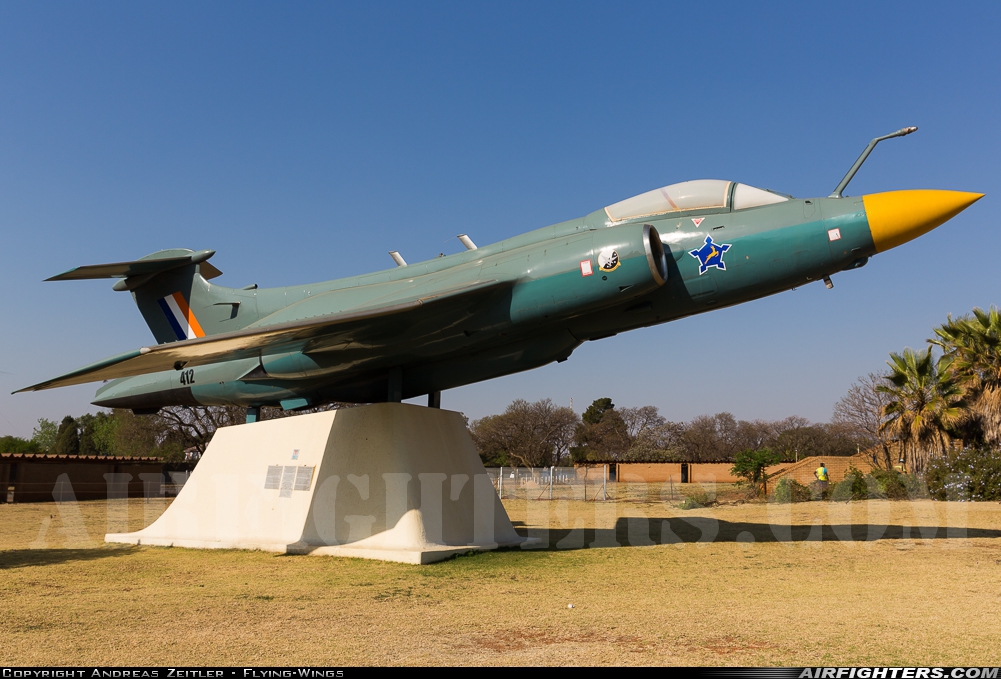South Africa - Air Force Blackburn Buccaneer S50 412 at Pretoria - Waterkloof (FAWK), South Africa