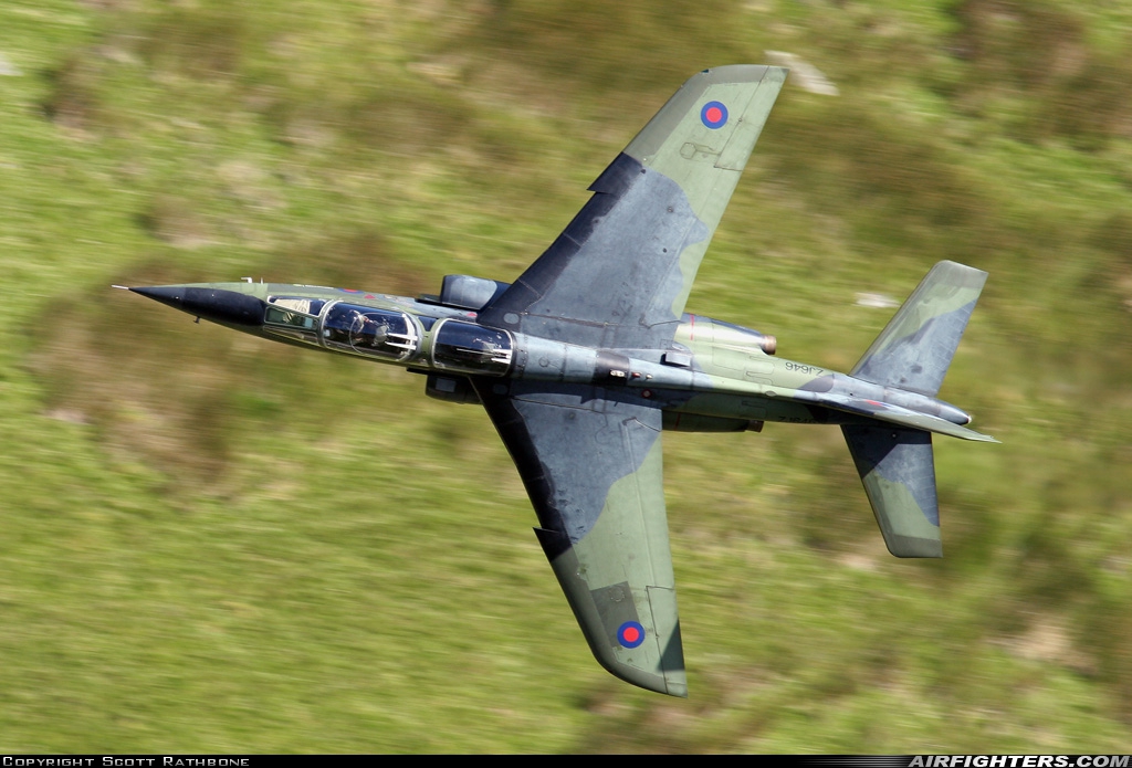 Company Owned - QinetiQ Dassault/Dornier Alpha Jet A ZJ646 at Off-Airport - Machynlleth Loop Area, UK