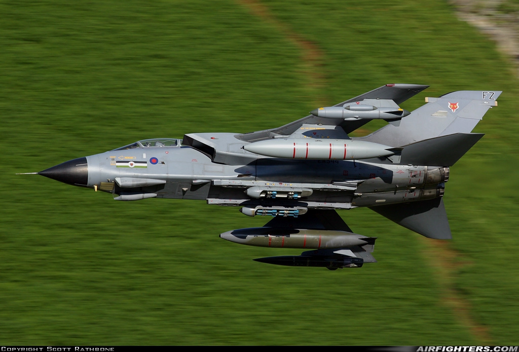 UK - Air Force Panavia Tornado GR4(T) ZA544 at Off-Airport - Cumbria, UK