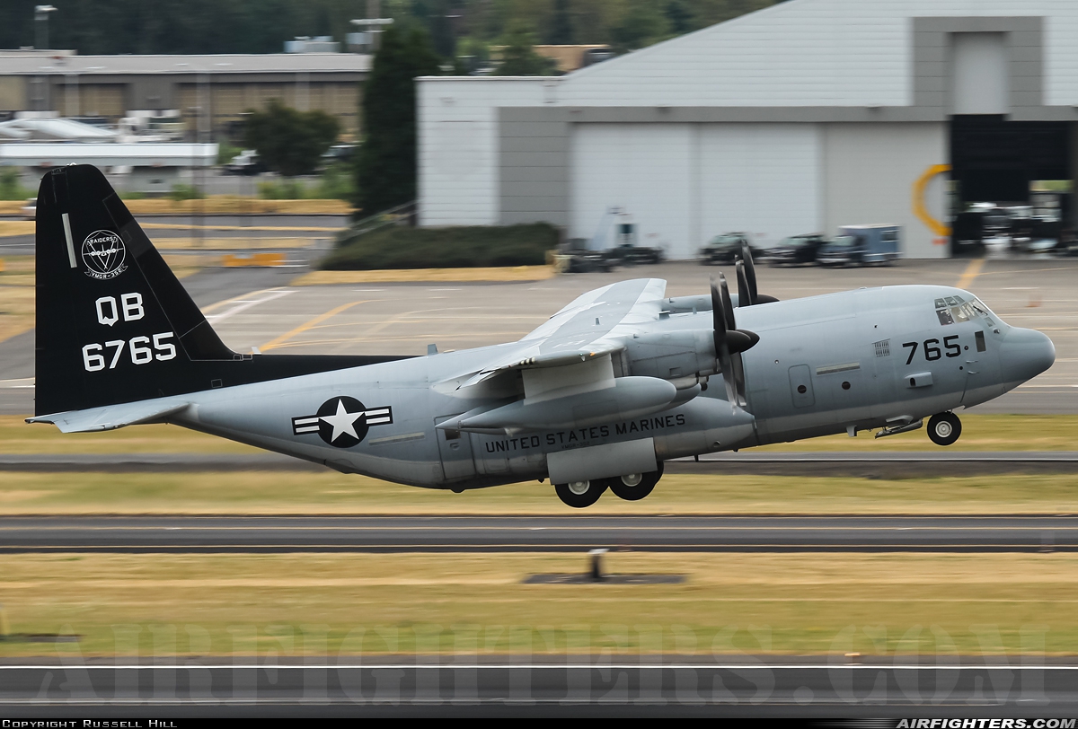 USA - Marines Lockheed Martin KC-130J Hercules (L-382) 166765 at Portland - Int. (PDX / KPDX), USA