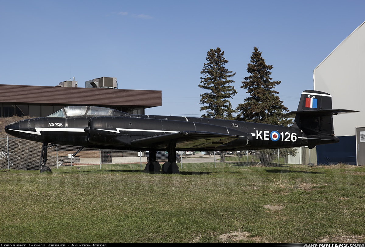Canada - Air Force Avro Canada CF-100 Mk3D Canuck 18126 at Calgary - Int. (YYC / CYYC), Canada