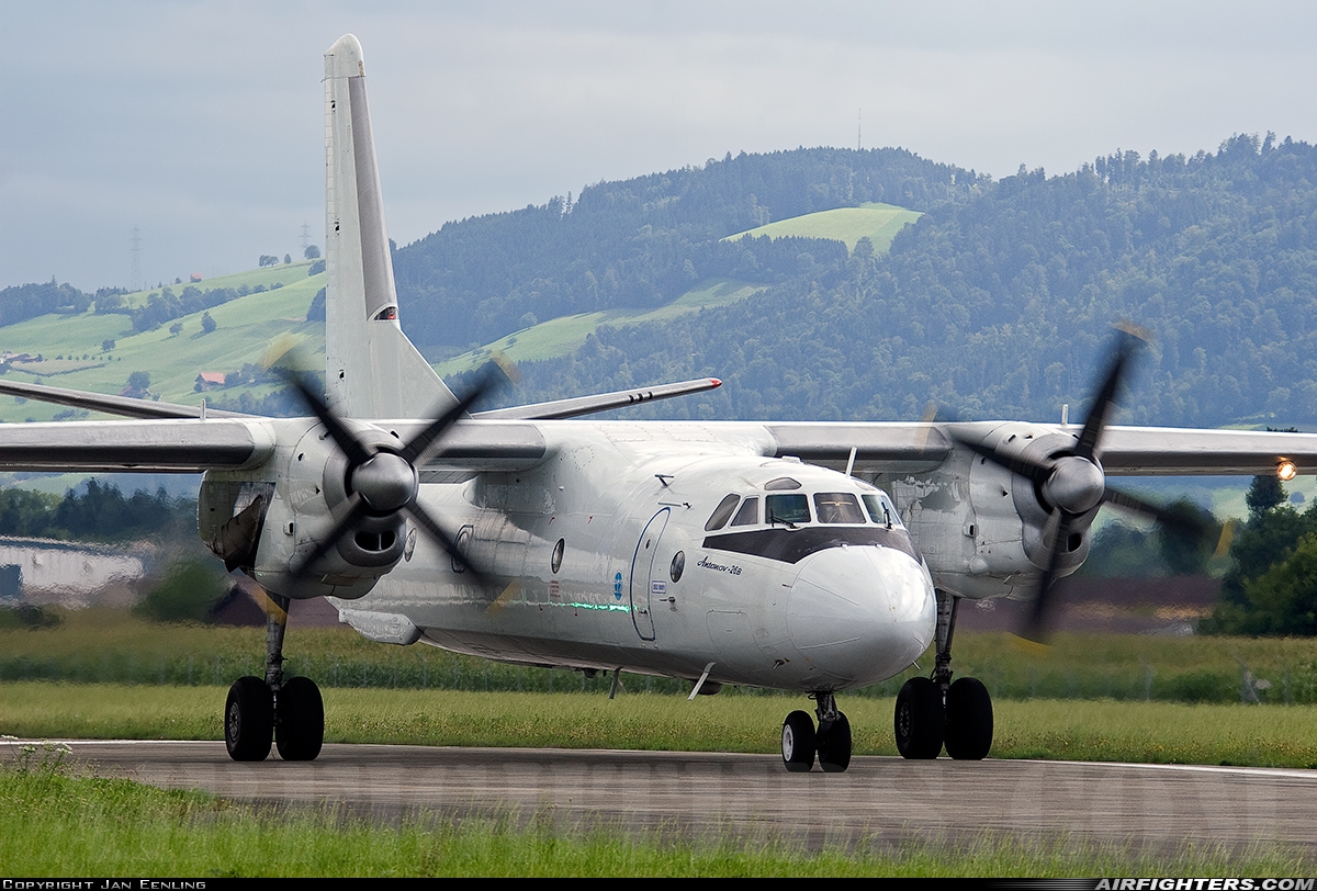 Private - Cityline Hungary Antonov An-26B HA-TCT at Emmen (EML / LSME), Switzerland
