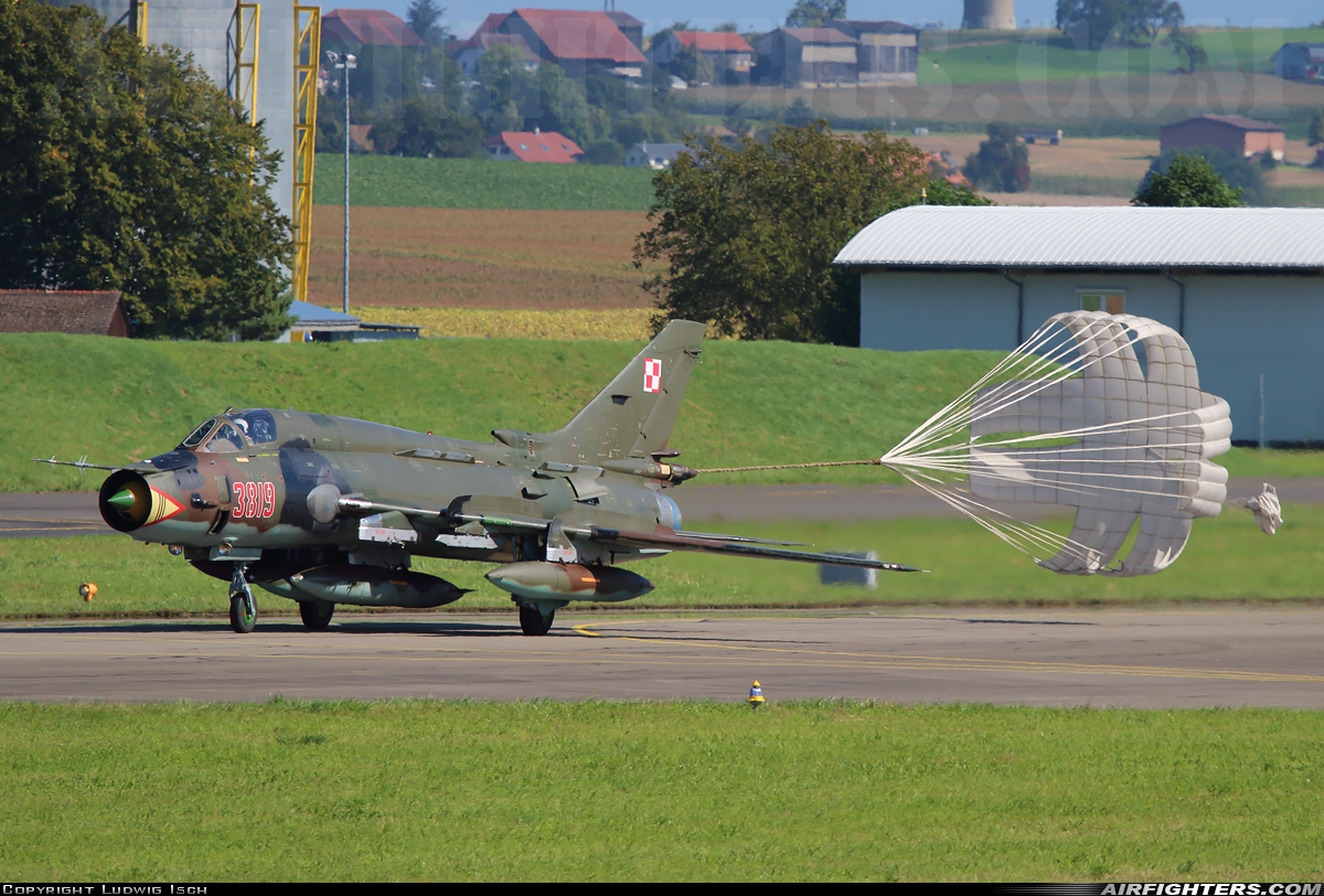 Poland - Air Force Sukhoi Su-22M4 Fitter-K 3819 at Payerne (LSMP), Switzerland