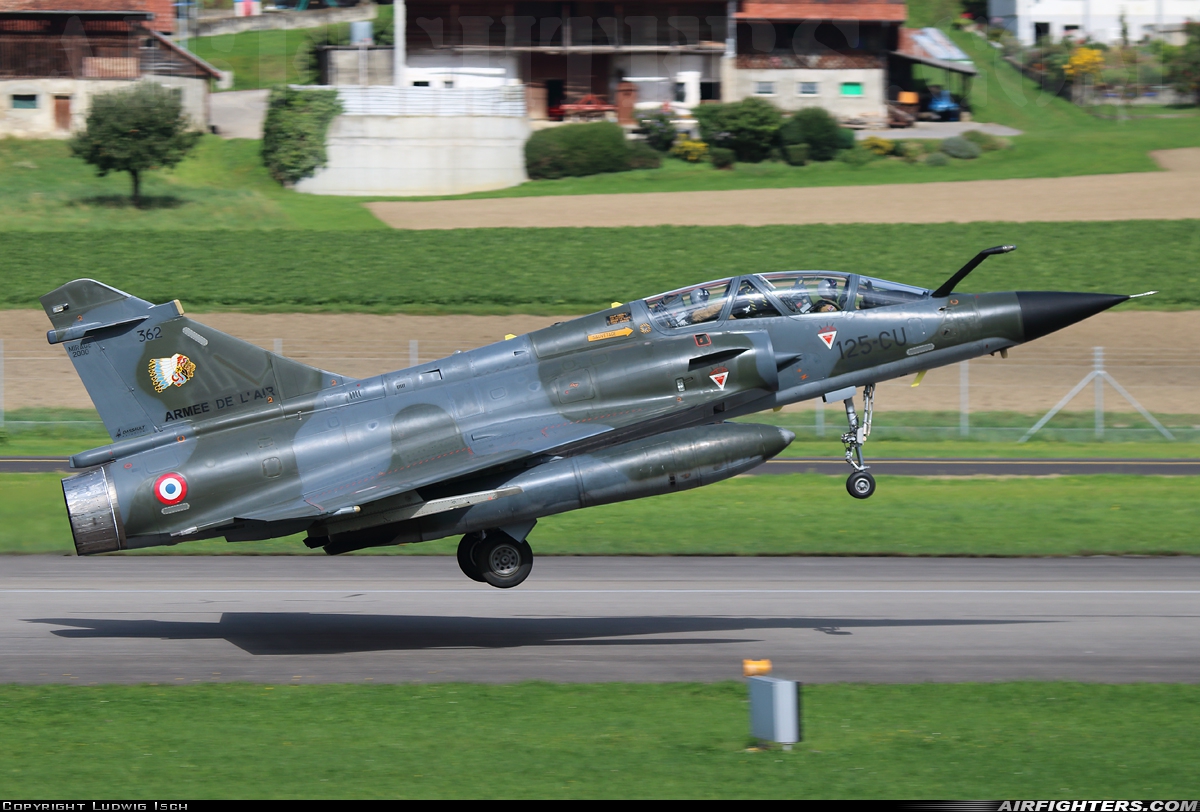 France - Air Force Dassault Mirage 2000N 362 at Payerne (LSMP), Switzerland