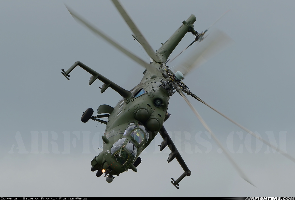 Poland - Army Mil Mi-35 (Mi-24V) 731 at Minsk Mazowiecki (EPMM), Poland