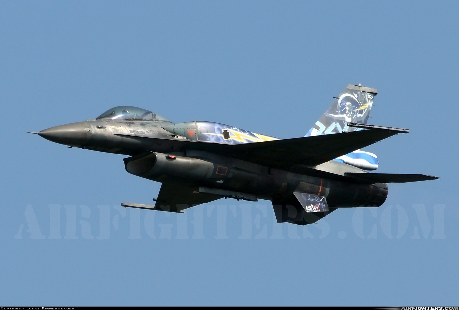 Greece - Air Force General Dynamics F-16C Fighting Falcon 505 at Payerne (LSMP), Switzerland