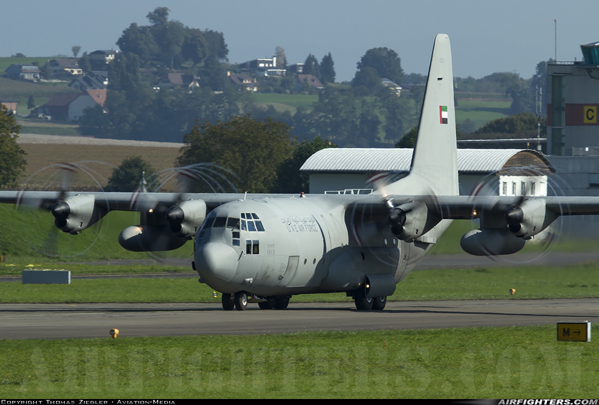 United Arab Emirates - Air Force Lockheed C-130H Hercules (L-382) 1213 at Payerne (LSMP), Switzerland
