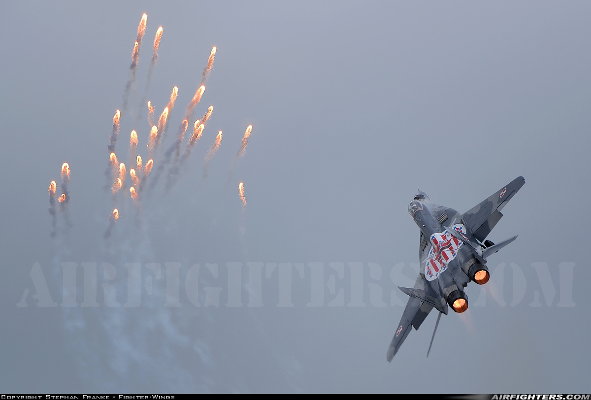 Poland - Air Force Mikoyan-Gurevich MiG-29A (9.12A) 56 at Minsk Mazowiecki (EPMM), Poland