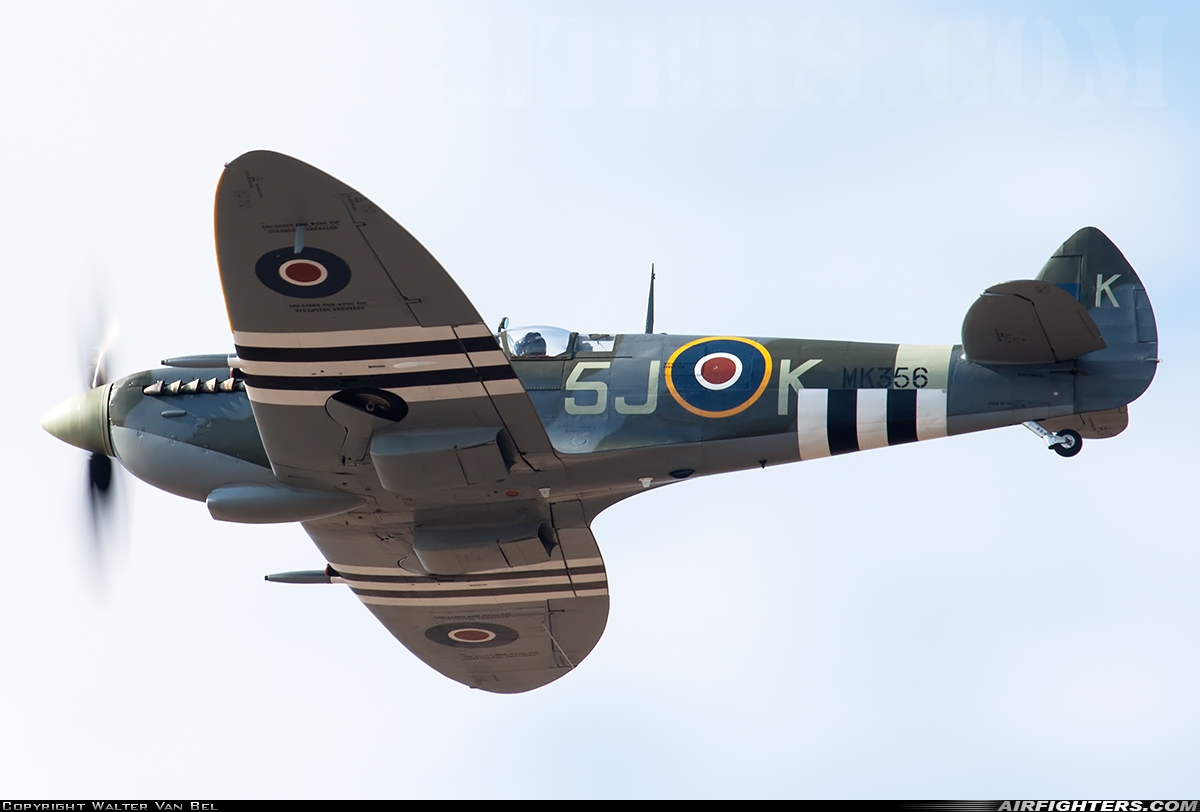 UK - Air Force Supermarine 361 Spitfire LF.IXc MK356 at Off-Airport - Southport, UK