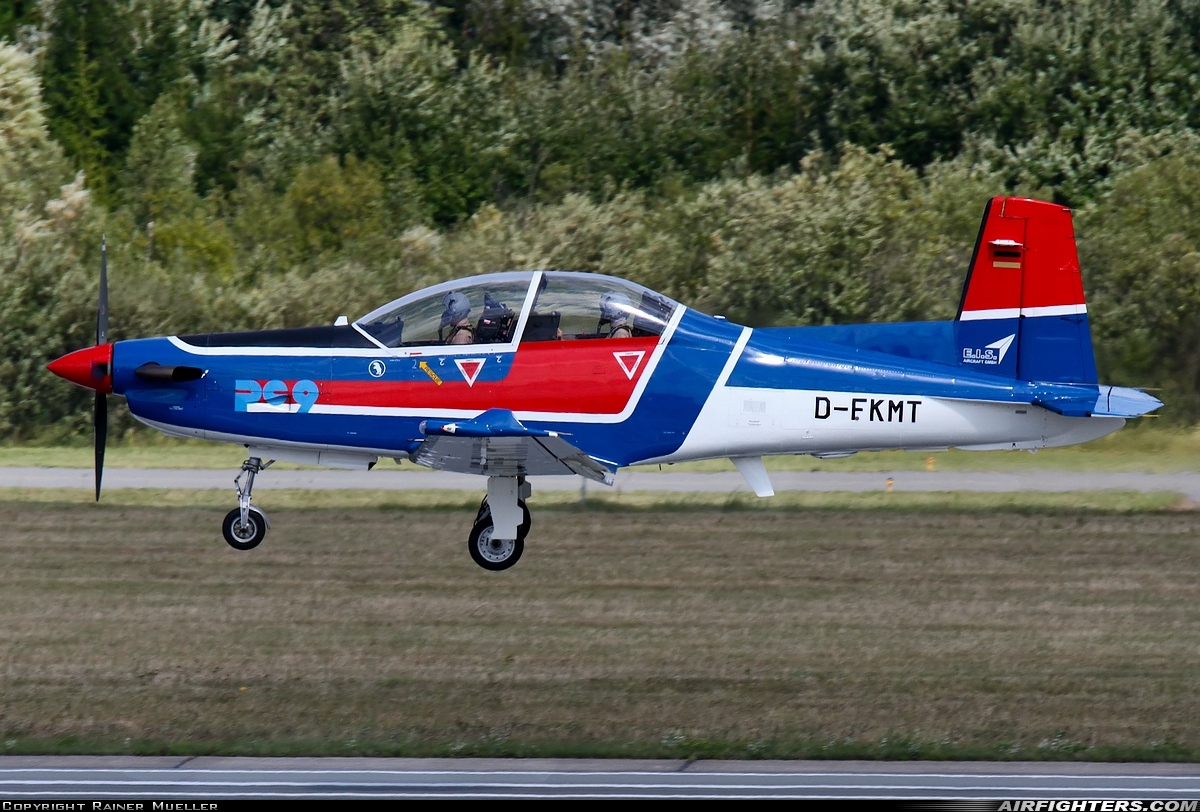 Company Owned - E.I.S. Aircraft GmbH Pilatus PC-9B D-FKMT at Rostock - Laage (RLG / ETNL), Germany