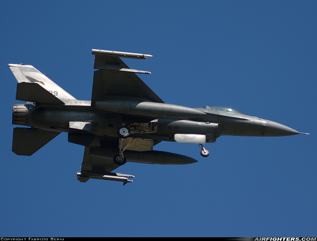 Italy - Air Force General Dynamics F-16A/ADF Fighting Falcon MM7239 at Cervia (- Urbano Mancini) (LIPC), Italy